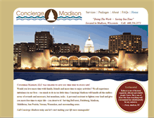 Tablet Screenshot of conciergemadison.com
